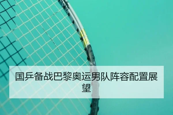 国乒备战巴黎奥运男队阵容配置展望（starsports）